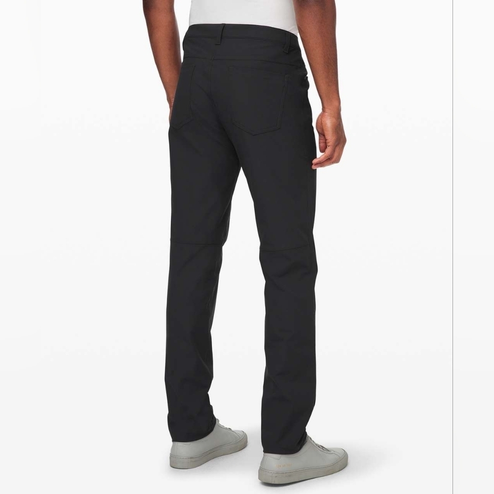 NWOT Lululemon ABC Pant Slim 28" Warpstreme Obsidian Gray Casual Pants Size 28 - Picture 2 of 10